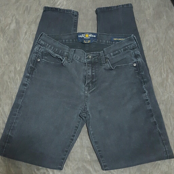 Faded black Lucky jeans Sofia Skinny