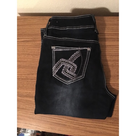 Hydraulic slim boot cut jeans!