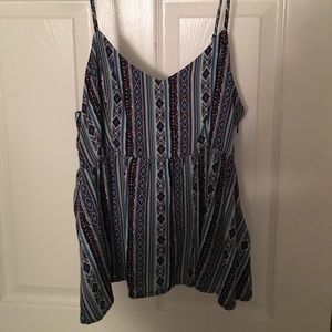 patterned tank top
