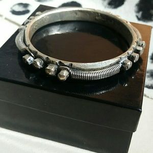 Silver bohemian bracelet