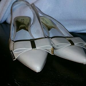 Michael Kors Slingback Kitten Heels