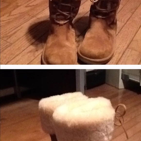 Ugg Australian Montclair Boots  Chestnut  size 7. - Picture 2 of 4