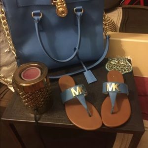 Michael kors Hamilton Bag sandals .7.5