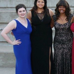 Black formal dress