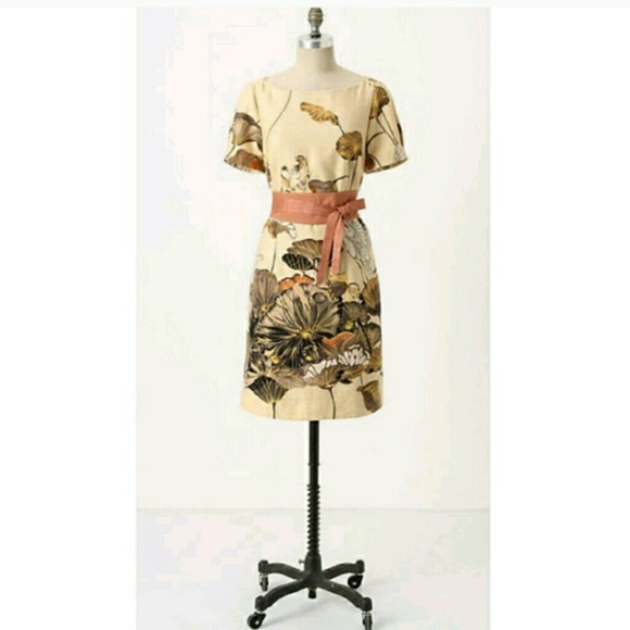 👗Anthropologie Snow Egret Dress👗