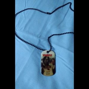Zombies Dead sexy dog tag necklace