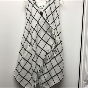 Draped Vest