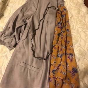 Soft lilac grayish purple jacket
