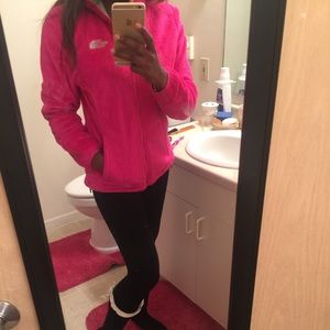 Beautiful preloved pink North Face jacket