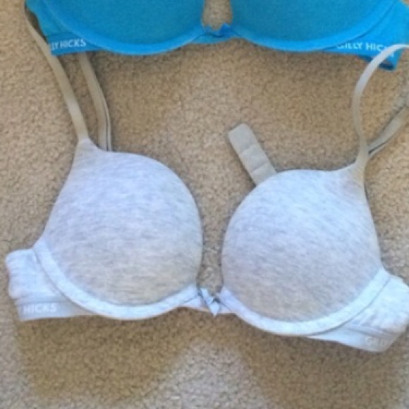 Gray bra