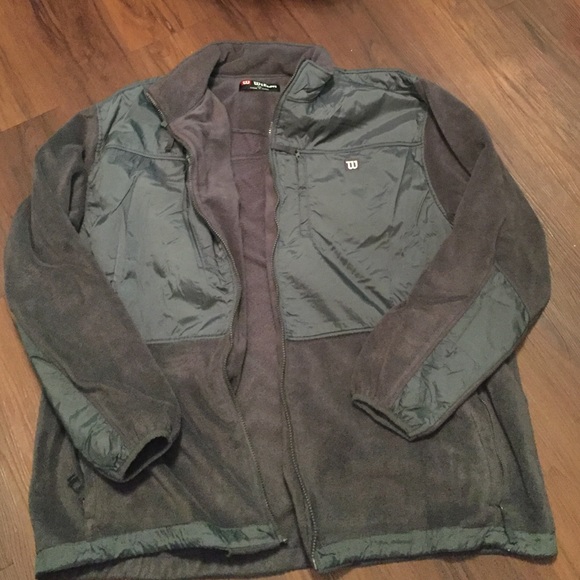 Men's Wilson fleece jacket nwot