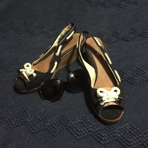 Sperry WEDGES size 9 great condition