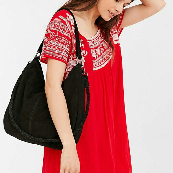 Urban Outfitters Handbags - Suede Hobo Handbag