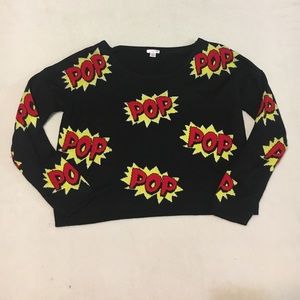 Pop Art - Inspired Sweater from Target NWOT