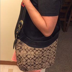 Coach cross body purse
