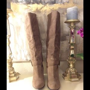 BCBGeneration Tan Suede Boots sz8