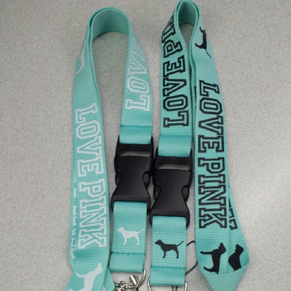 2 New Love Pink Lanyards