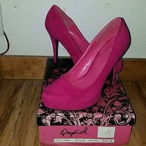 Hot Pink Pumps