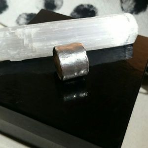 Sterling silver band ring