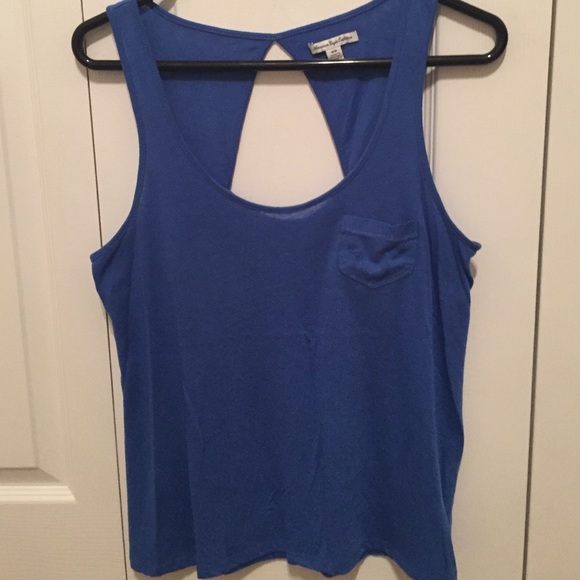 True blue American Eagle tank top