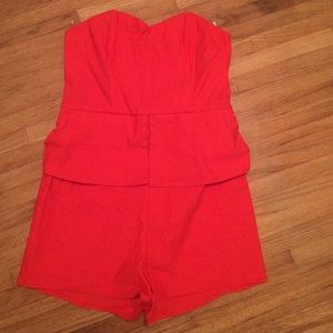 Red romper ❤️