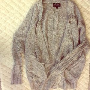 Romeo and Juliet Couture Grey Knit Shrug