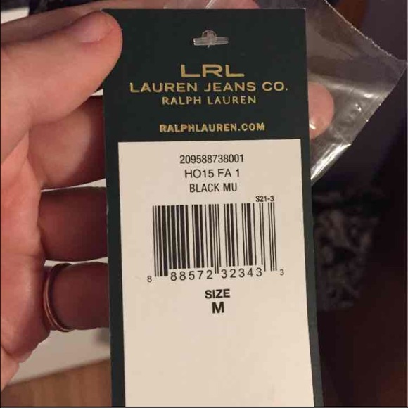 RL Button Up Blouse - Picture 3 of 3