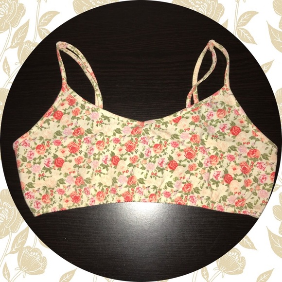 🌸flower bralette🌸