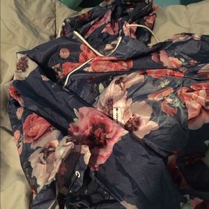 Floral Rain Coat