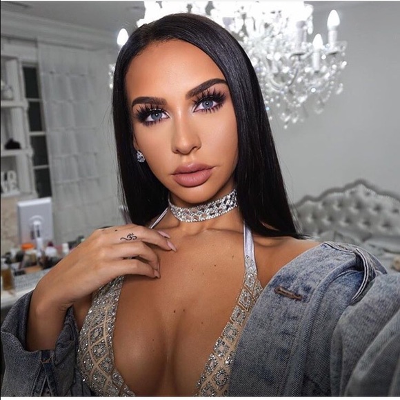 Diamond Crystal Choker necklace