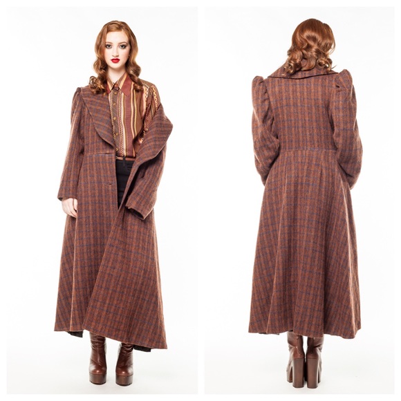 Sold Vintage Tweed Princess Coat