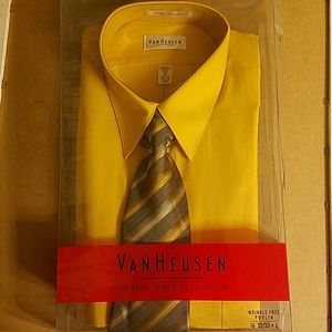 Dress shirt and tie