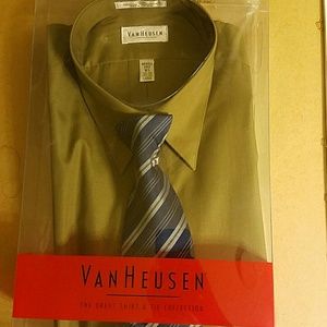 Dress shirt and tie