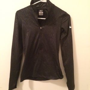 Nike reptile print track sweater