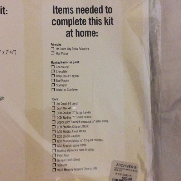 Chip Art Album Kit - Picture 4 of 4
