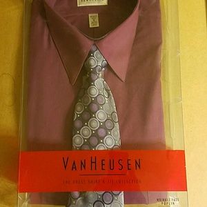 Shirt and tie