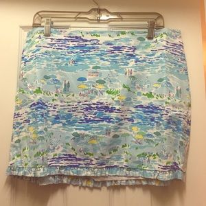 Lilly Pulitzer Callie Skirt in High Tide