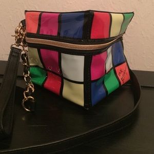 Brand New Betsey Johnson Rubik's Cube Sling