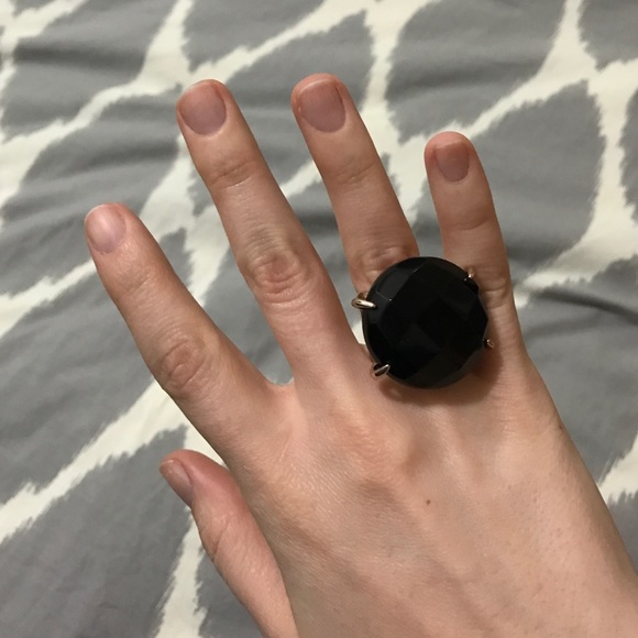 Kendra Scott black ring, like new