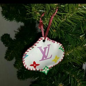 5 pieces - Louis vuitton christmas tree ornament