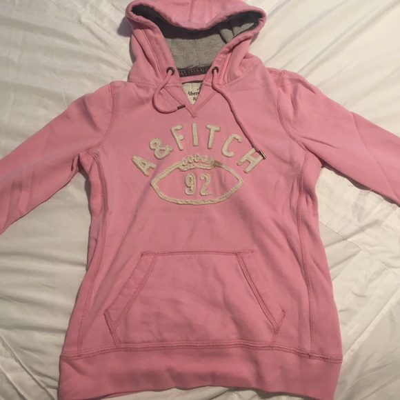 Abercrombie $ Fitch pink hoodie