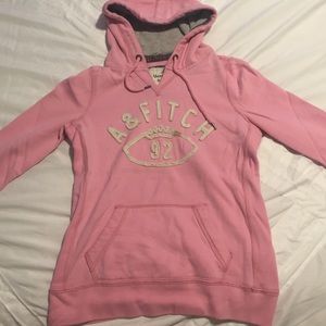 Abercrombie $ Fitch pink hoodie