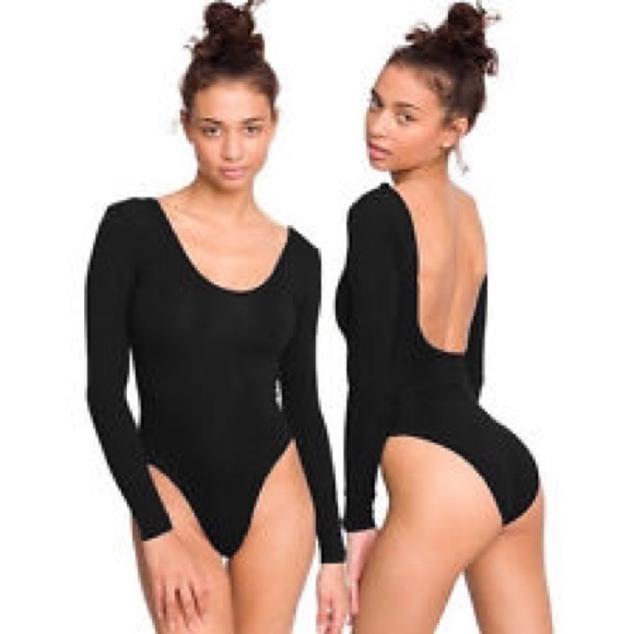 American Apparel Double U Bodysuit
