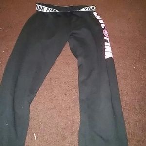 Joggers pink victoria secret