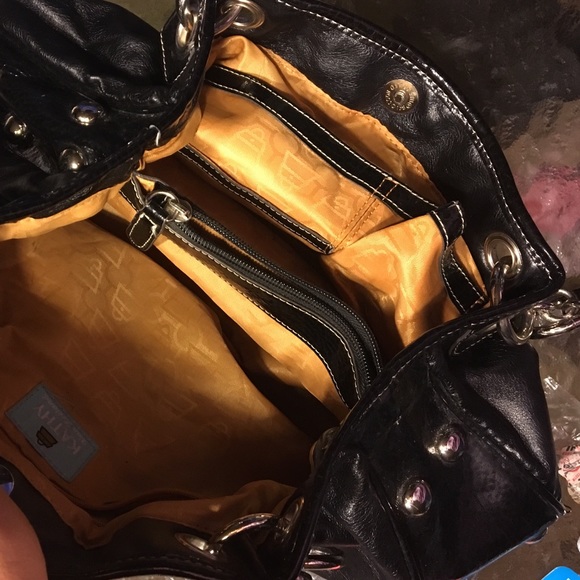 Black Kathy Van Zeeland purse - Picture 3 of 4