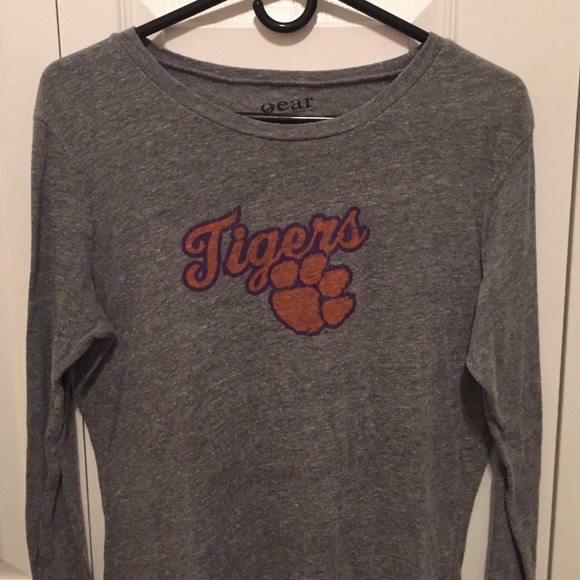Clemson Tiger long sleeve soft shirt