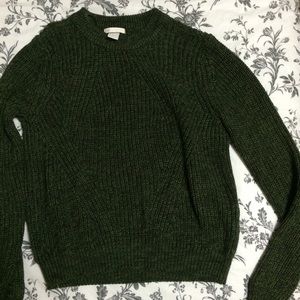 Dark Green HM Sweater S
