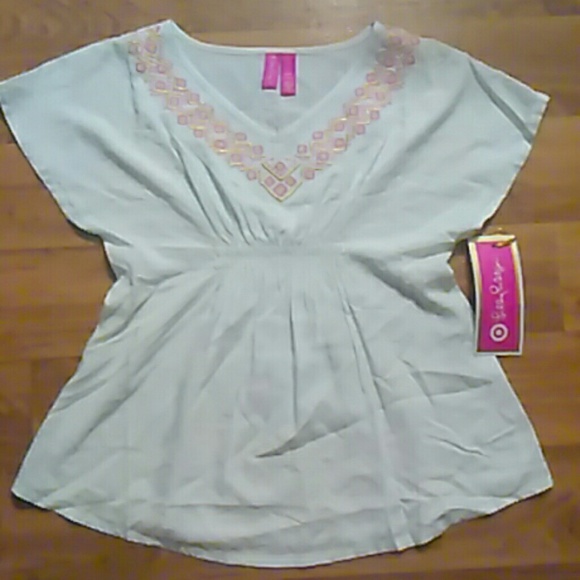 NWT Lilly Pulitzer Girls Top Size 7/8
