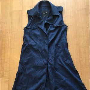 Madewell Women's Trench Coat Dress size XXS