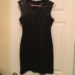 Express black dress